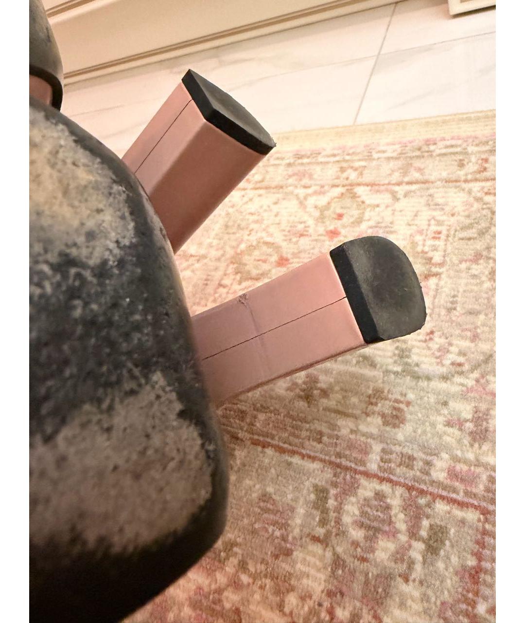 GUCCI Розовые кожаные туфли, фото 8