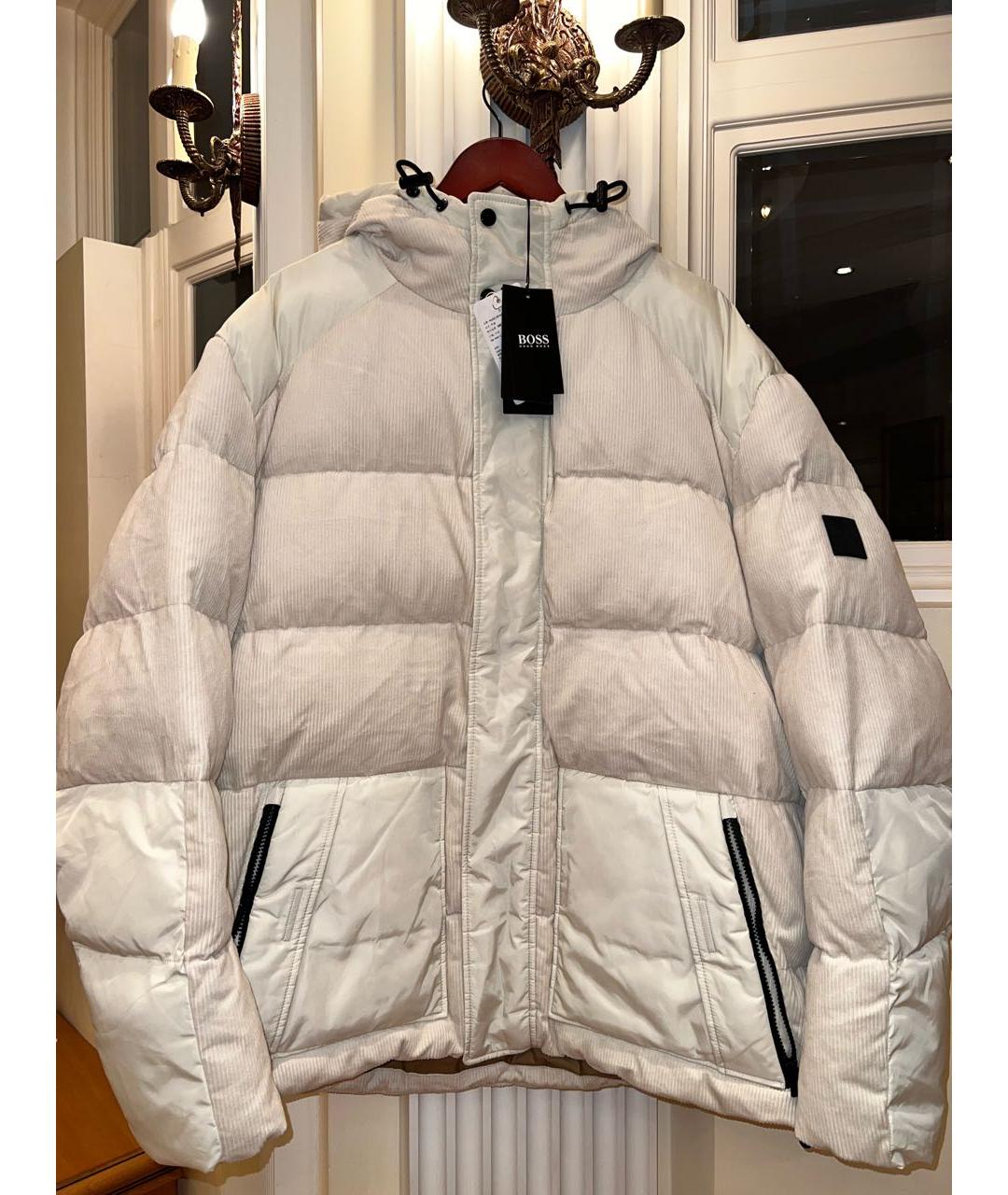 HUGO BOSS Бежевый пуховик, фото 9