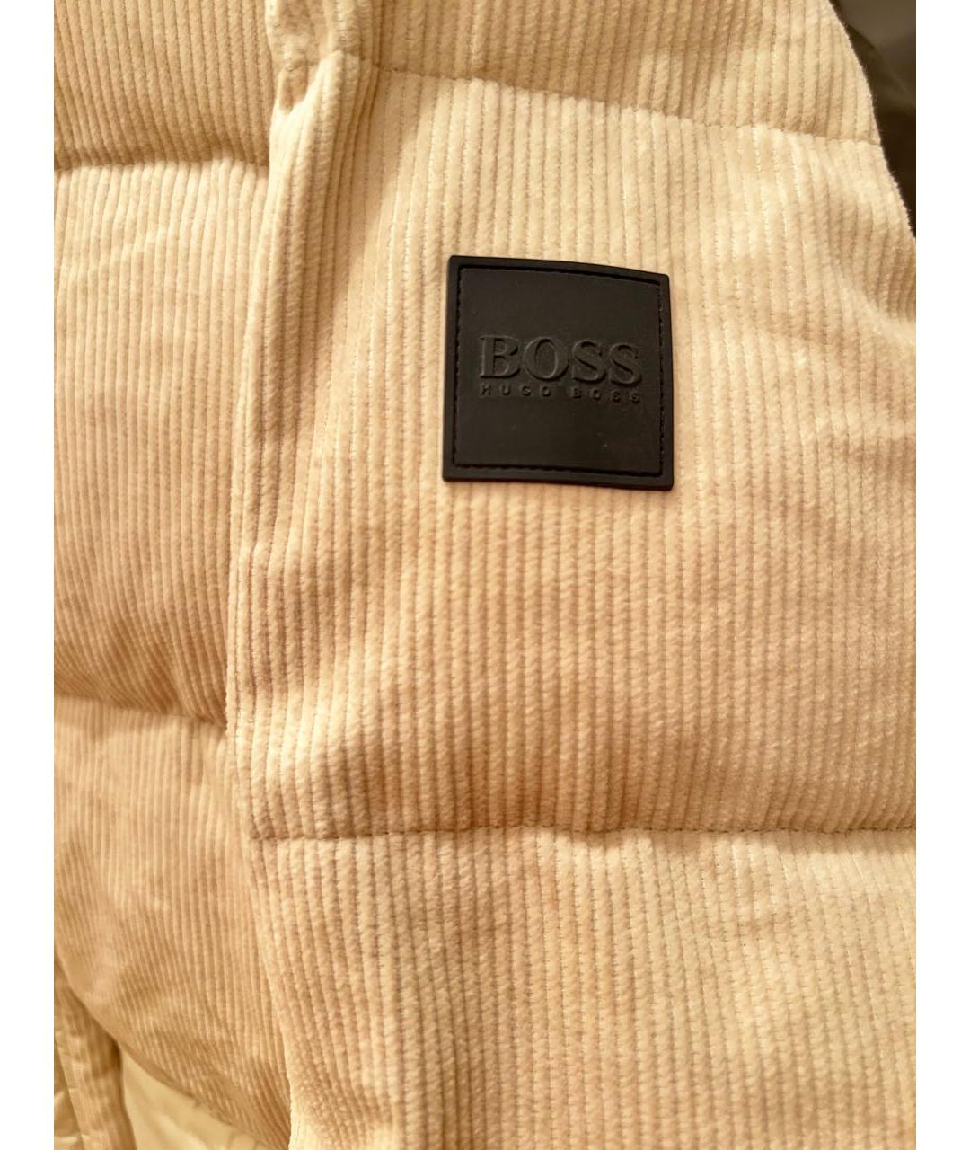 HUGO BOSS Бежевый пуховик, фото 6
