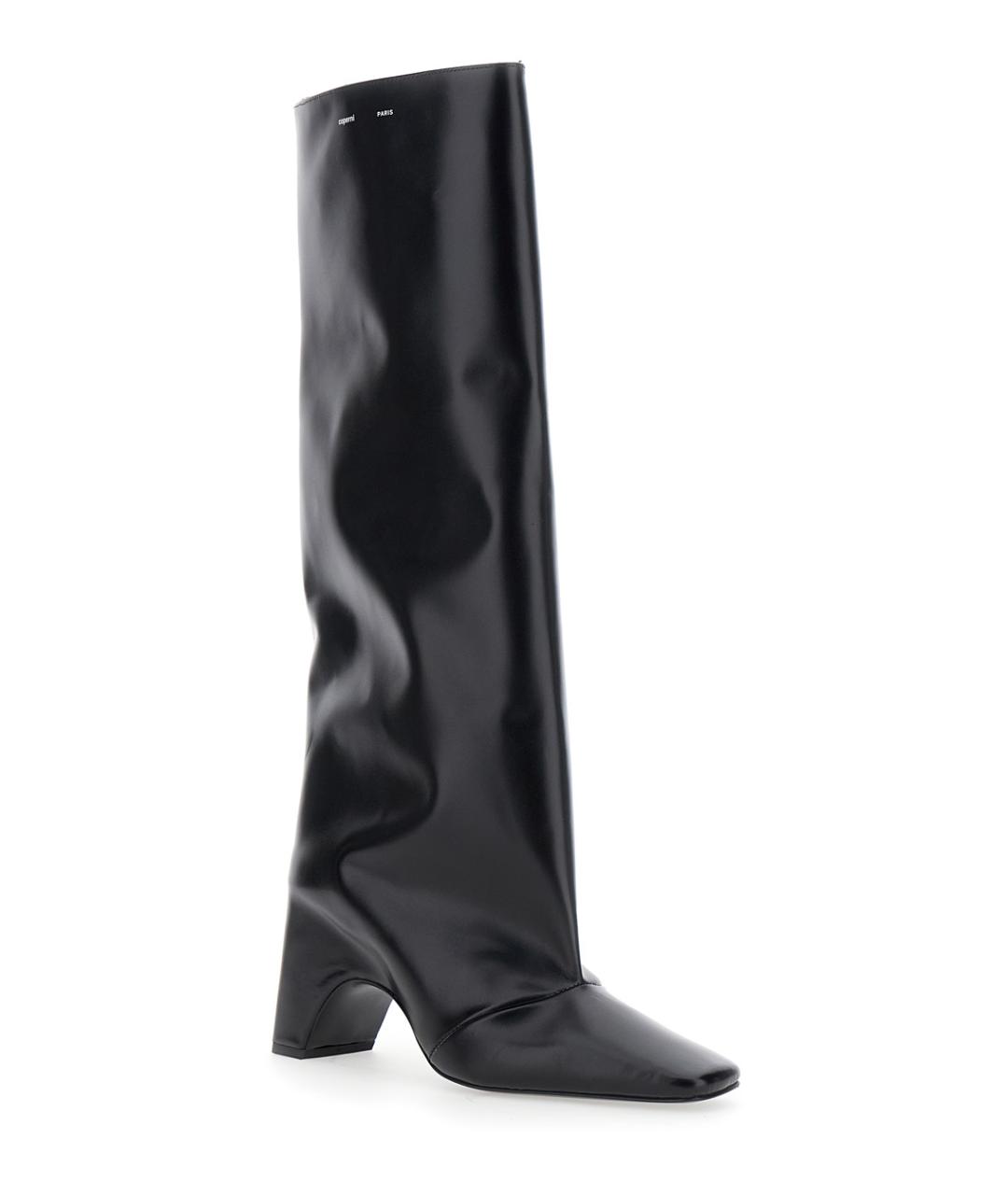COPERNI Черные кожаные сапоги, фото 2