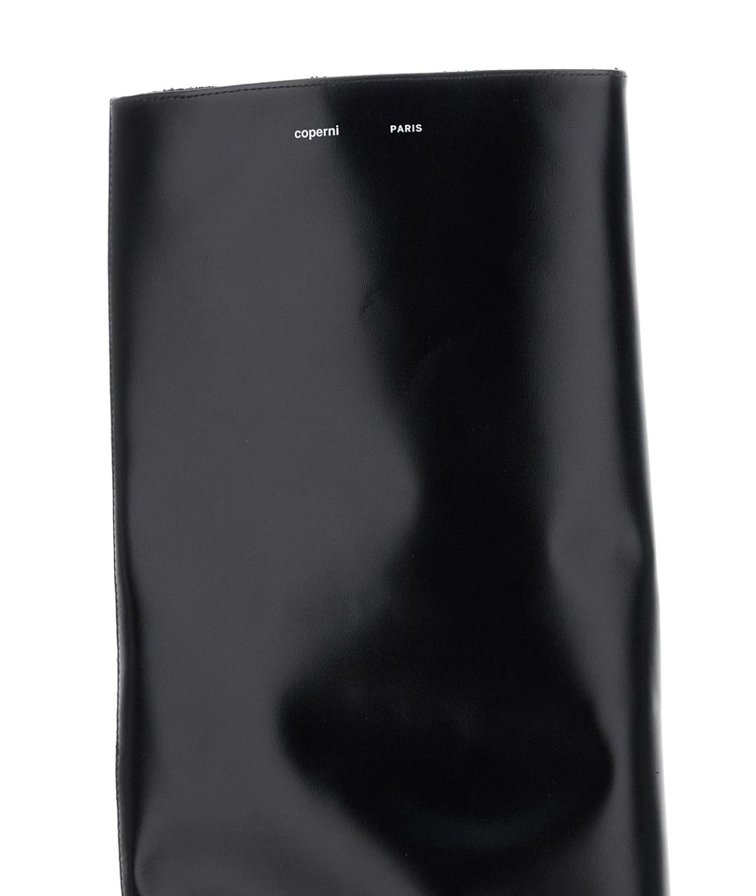 COPERNI Черные кожаные сапоги, фото 4