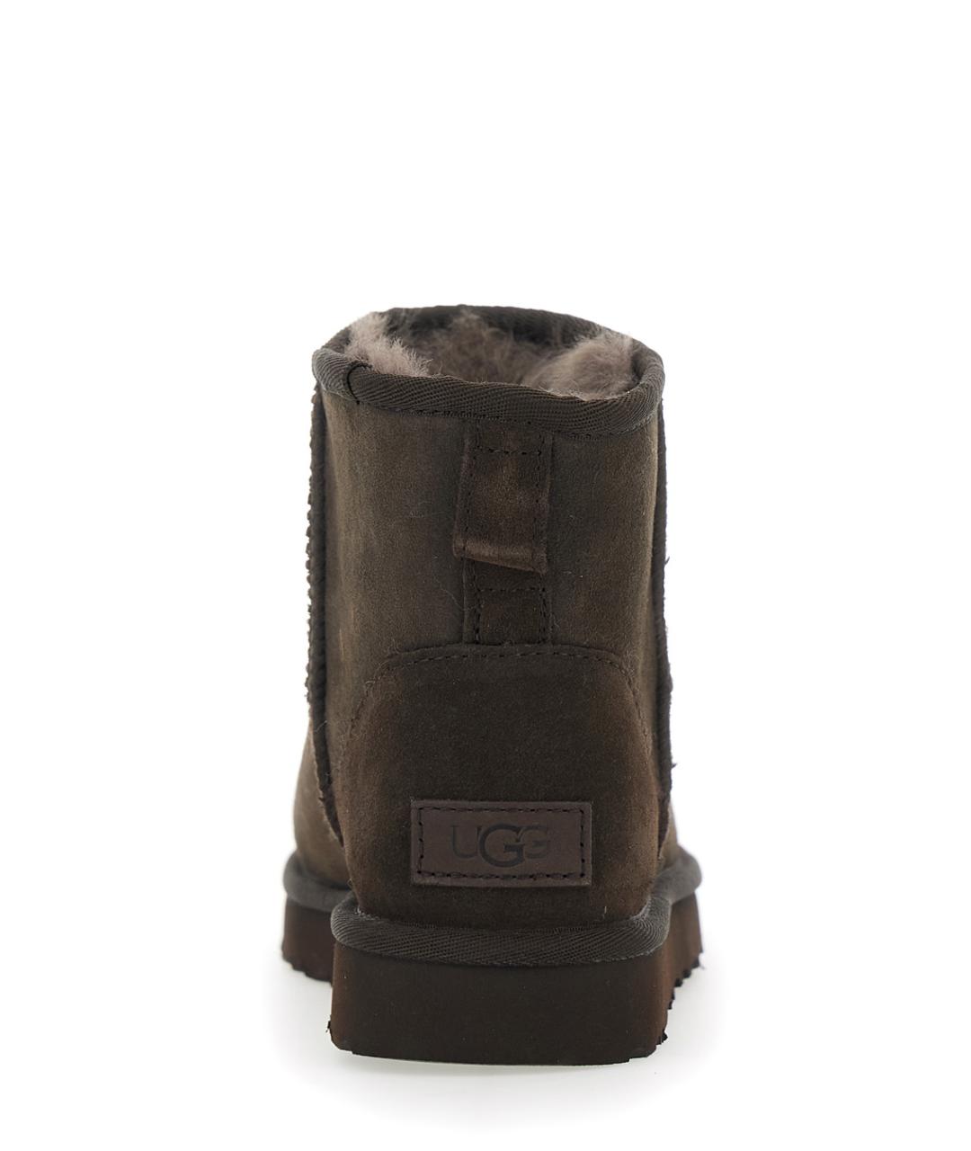 UGG AUSTRALIA Коричневые замшевые ботинки, фото 3