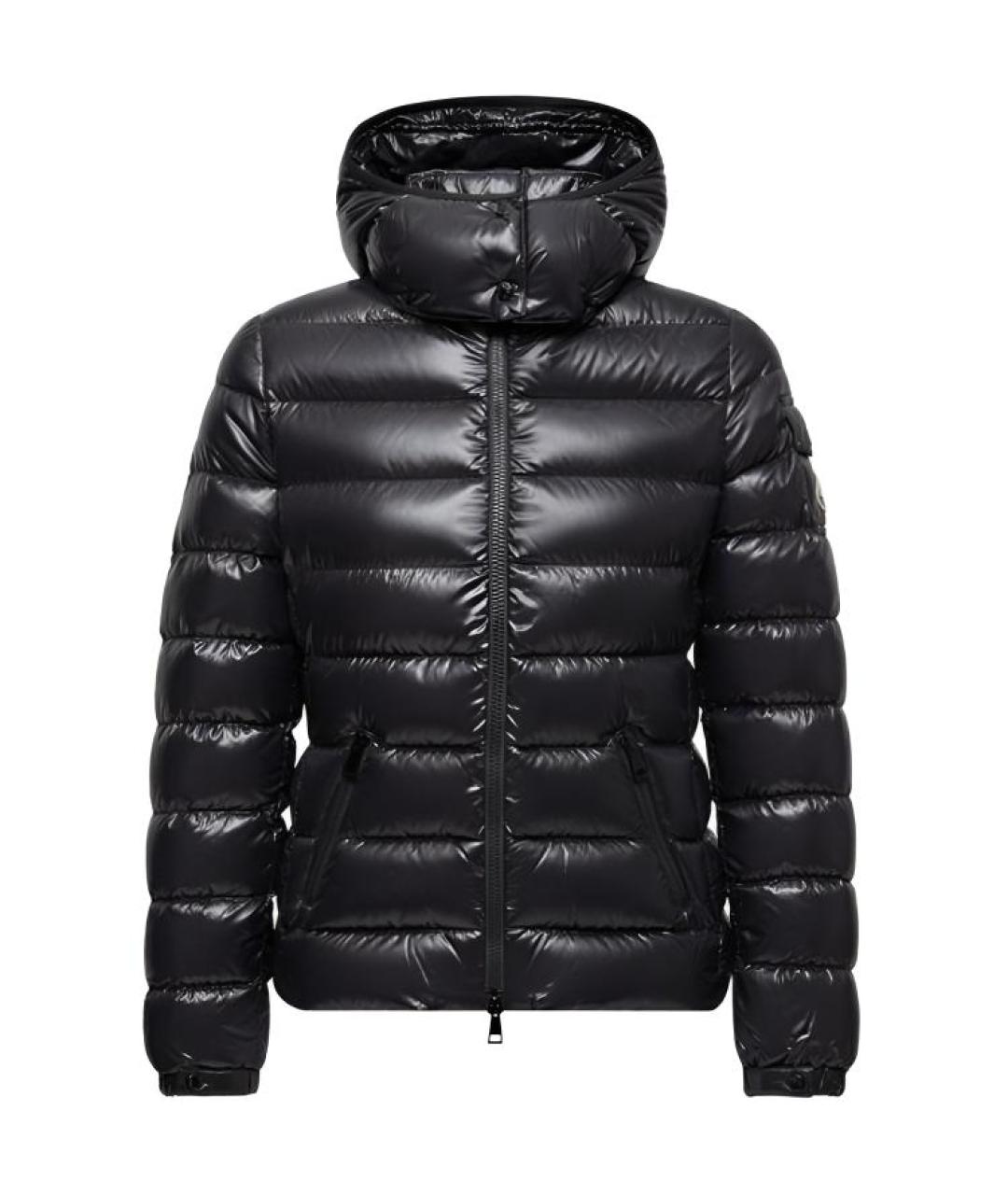 MONCLER Черный пуховик, фото 1