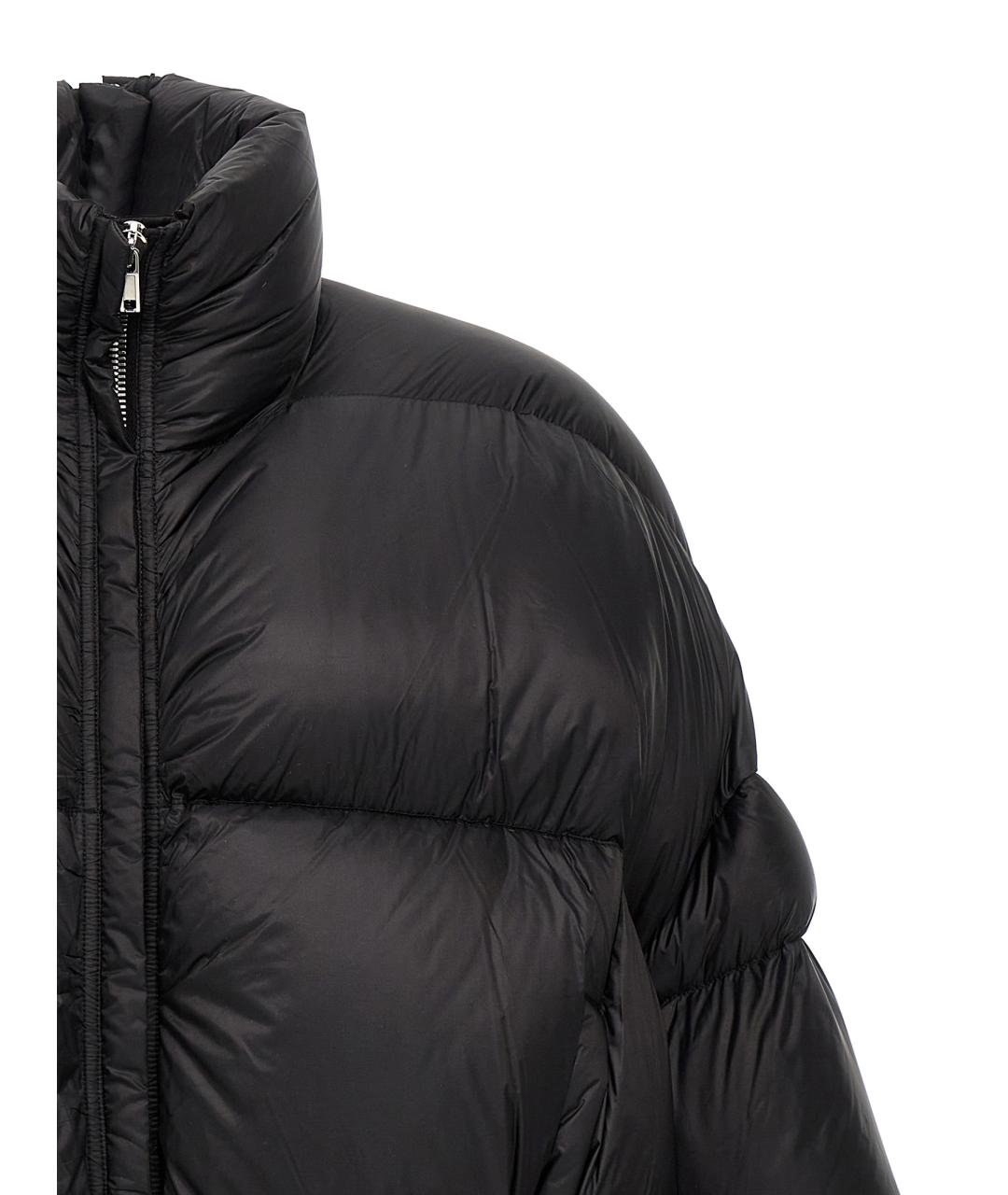 RICK OWENS Черный полиамидовый пуховик, фото 3
