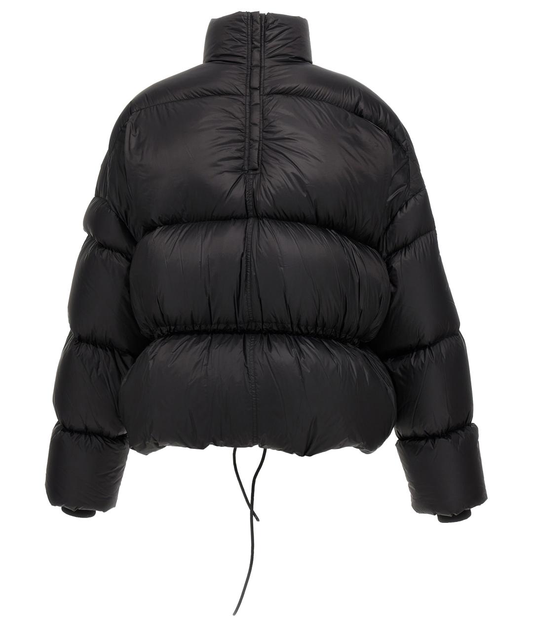 RICK OWENS Черный полиамидовый пуховик, фото 2