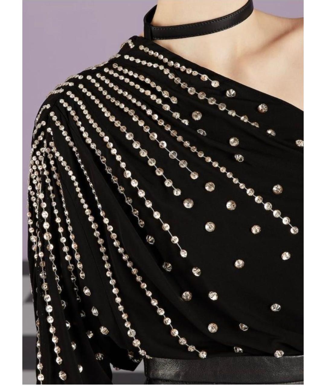 GUCCI Черная вискозная майка, фото 5