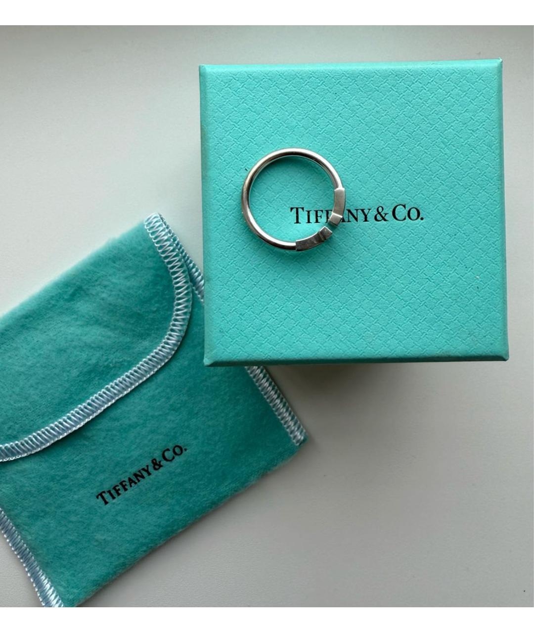 TIFFANY&CO Белое кольцо из белого золота, фото 4