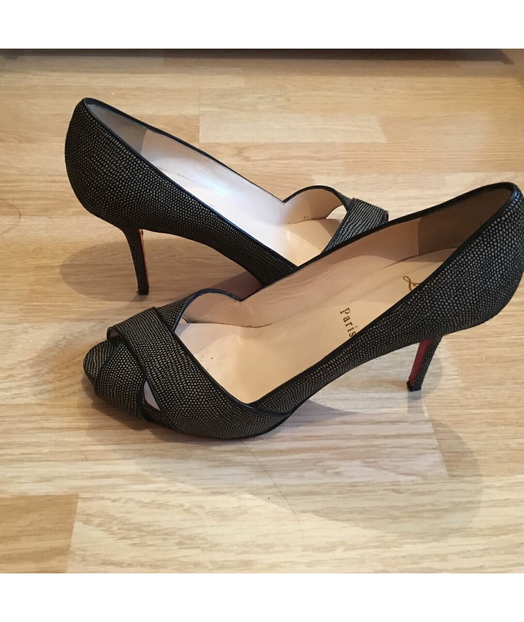 CHRISTIAN LOUBOUTIN Мульти туфли из экзотической кожи, фото 2