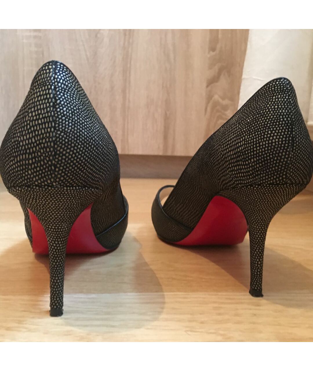 CHRISTIAN LOUBOUTIN Мульти туфли из экзотической кожи, фото 4