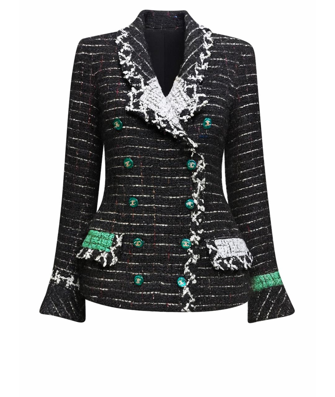 CHANEL Твидовый жакет/пиджак, фото 1