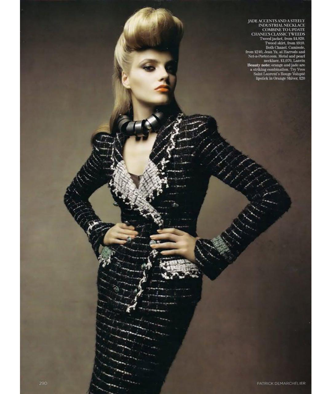 CHANEL Твидовый жакет/пиджак, фото 3