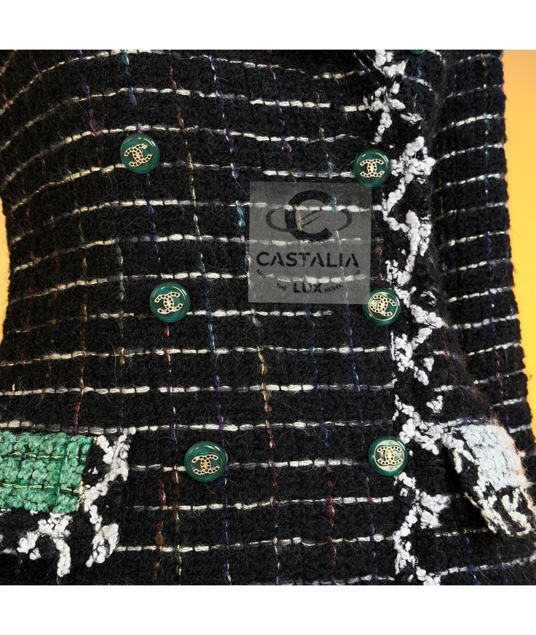 CHANEL Твидовый жакет/пиджак, фото 7