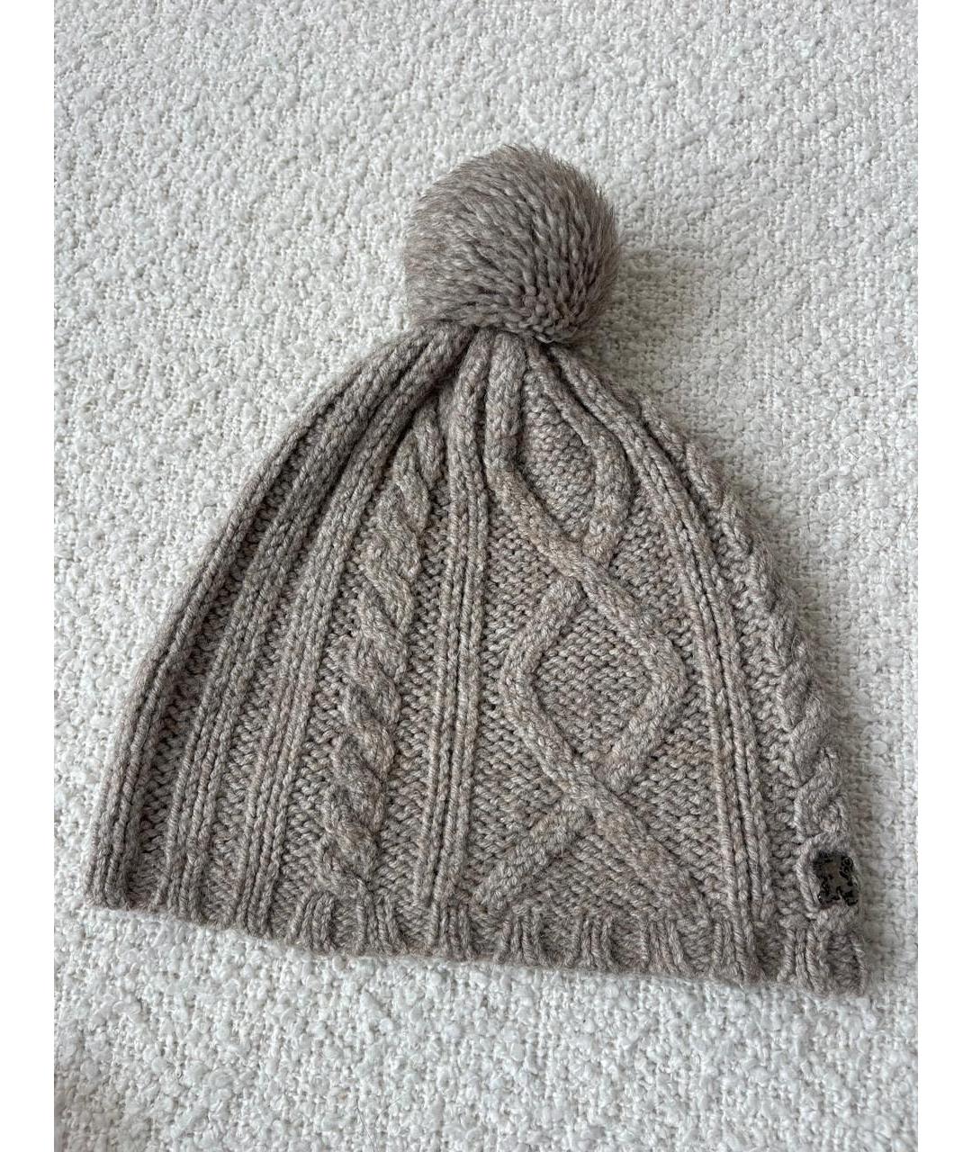 ESCADA Бежевая шапка, фото 2