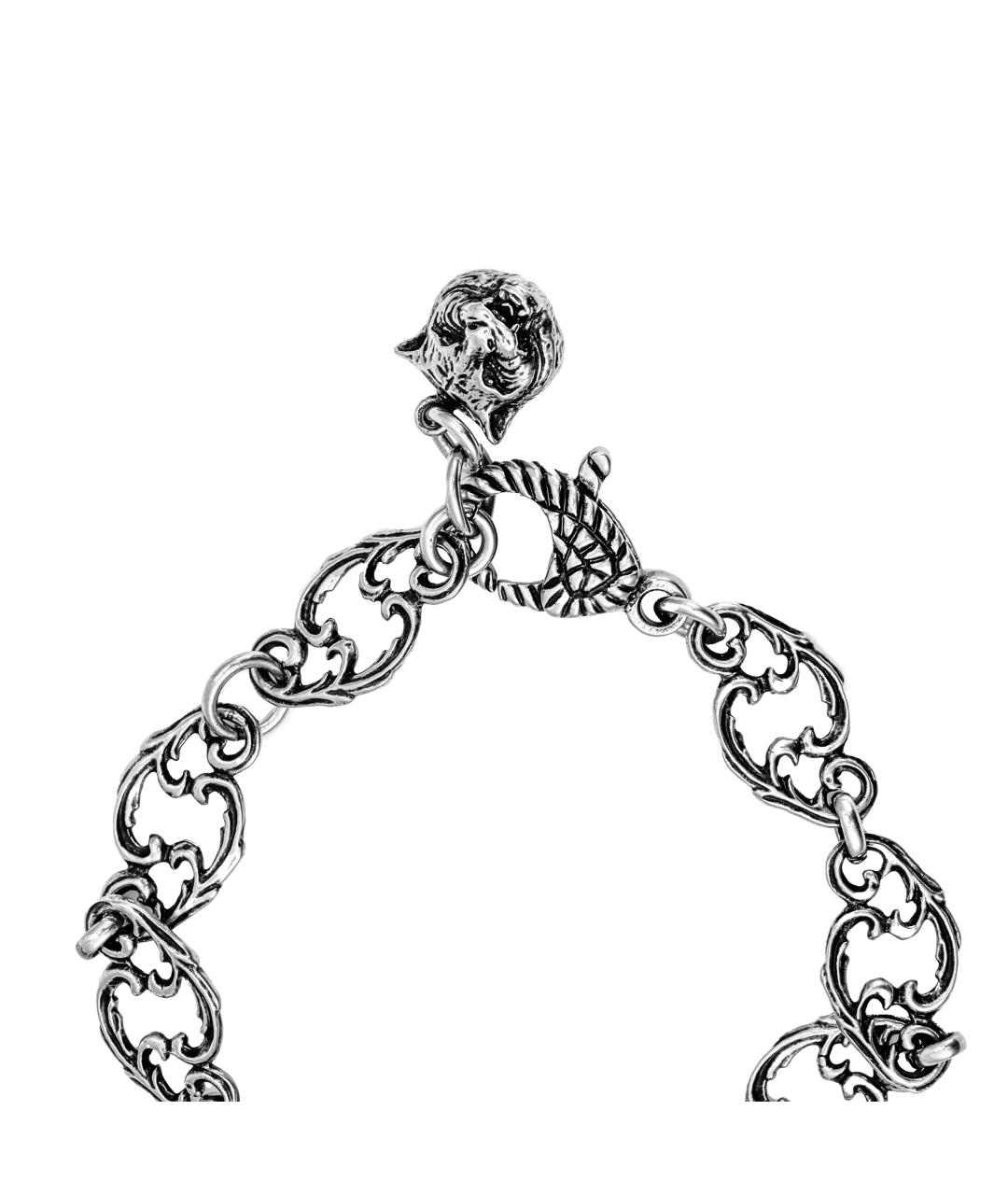 GUCCI Серебрянный браслет, фото 4