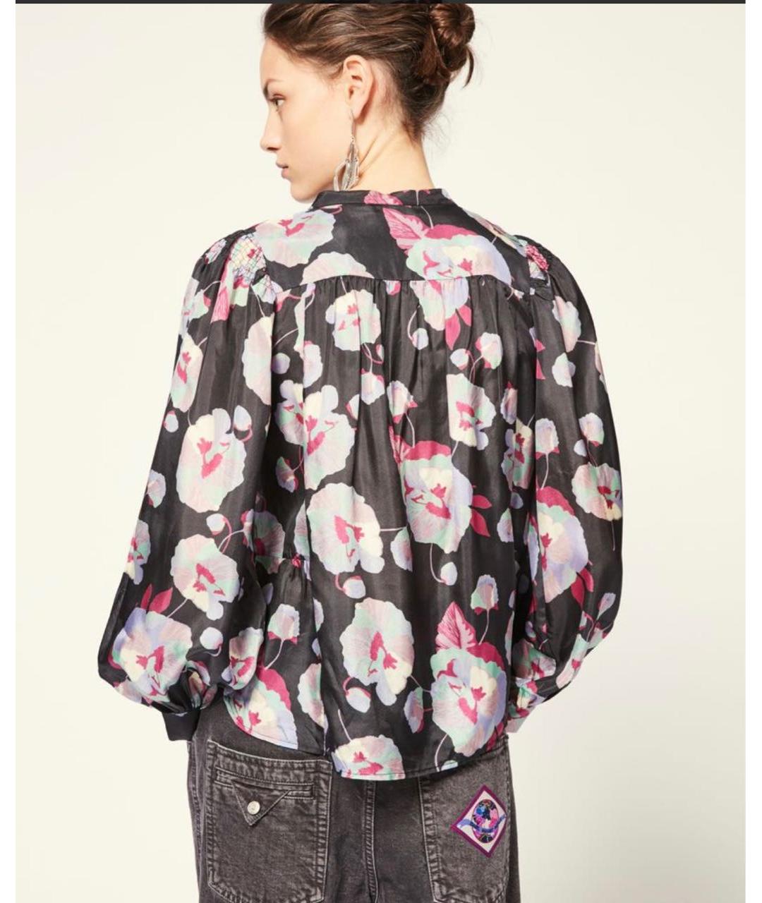 ISABEL MARANT Мульти шелковая блузы, фото 8