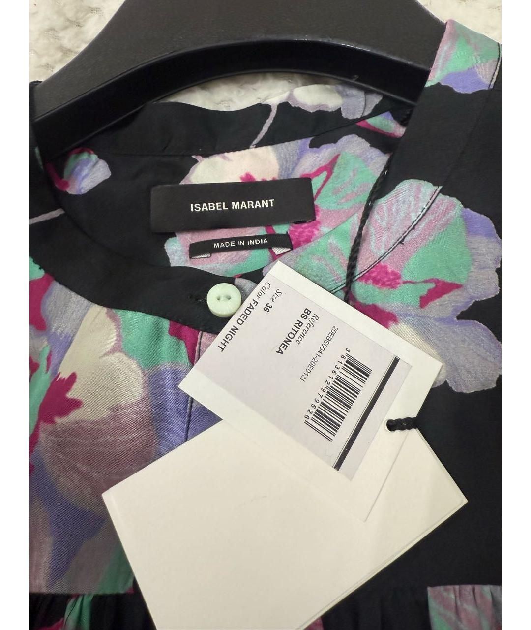 ISABEL MARANT Мульти шелковая блузы, фото 3