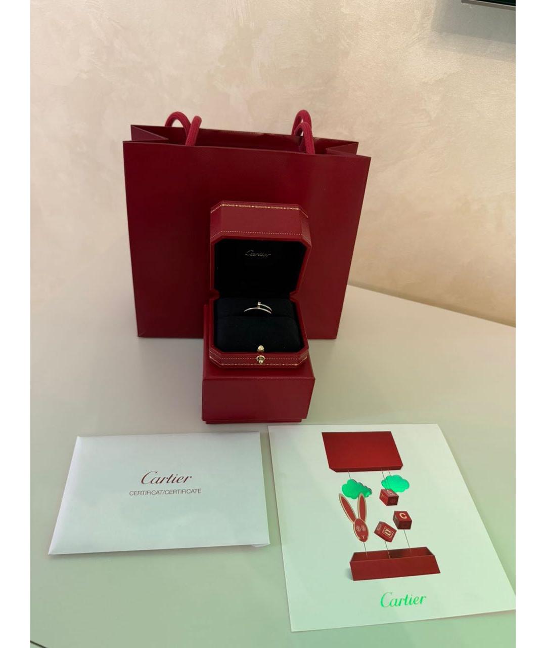 CARTIER Белое кольцо из белого золота, фото 6