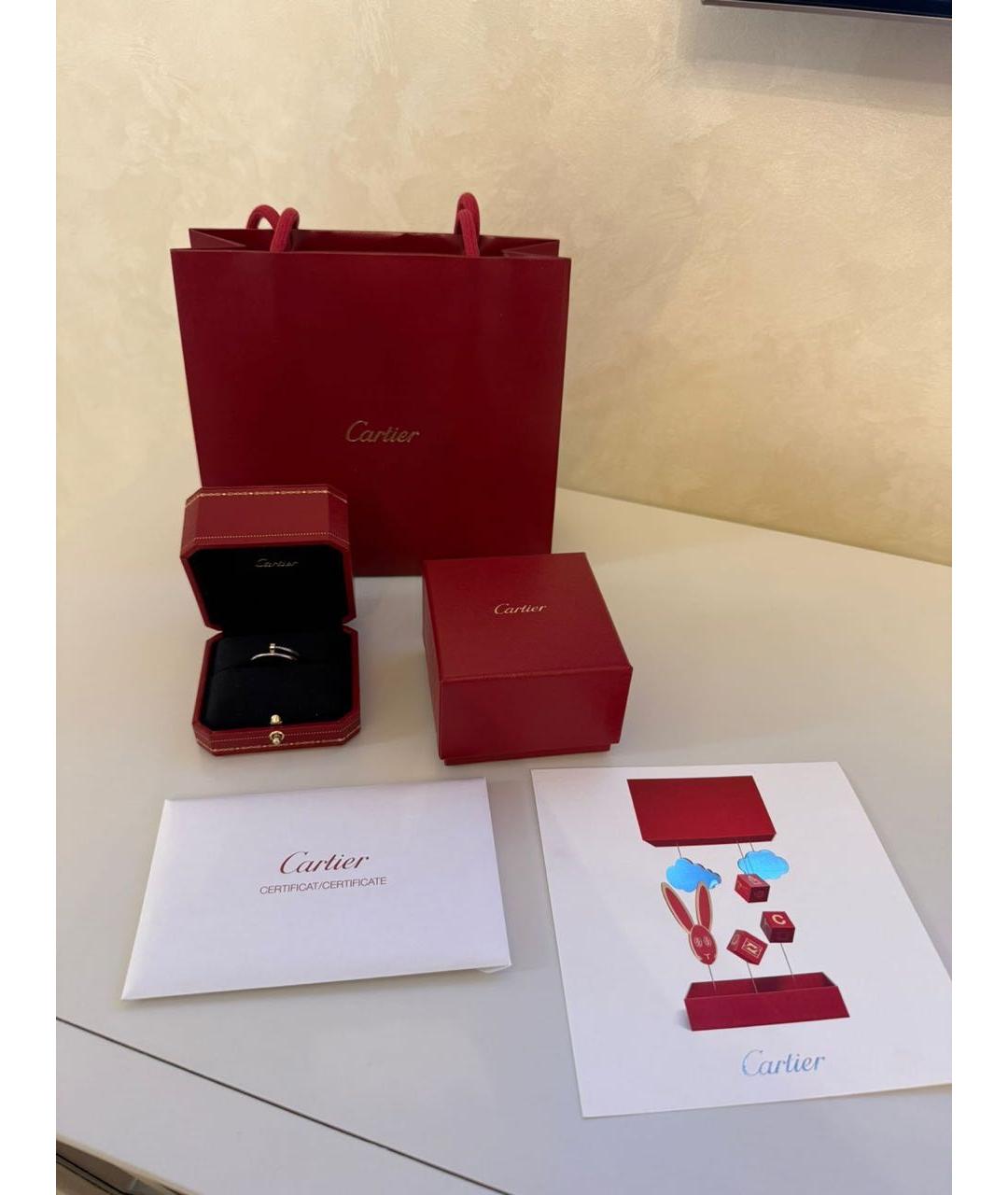 CARTIER Белое кольцо из белого золота, фото 2