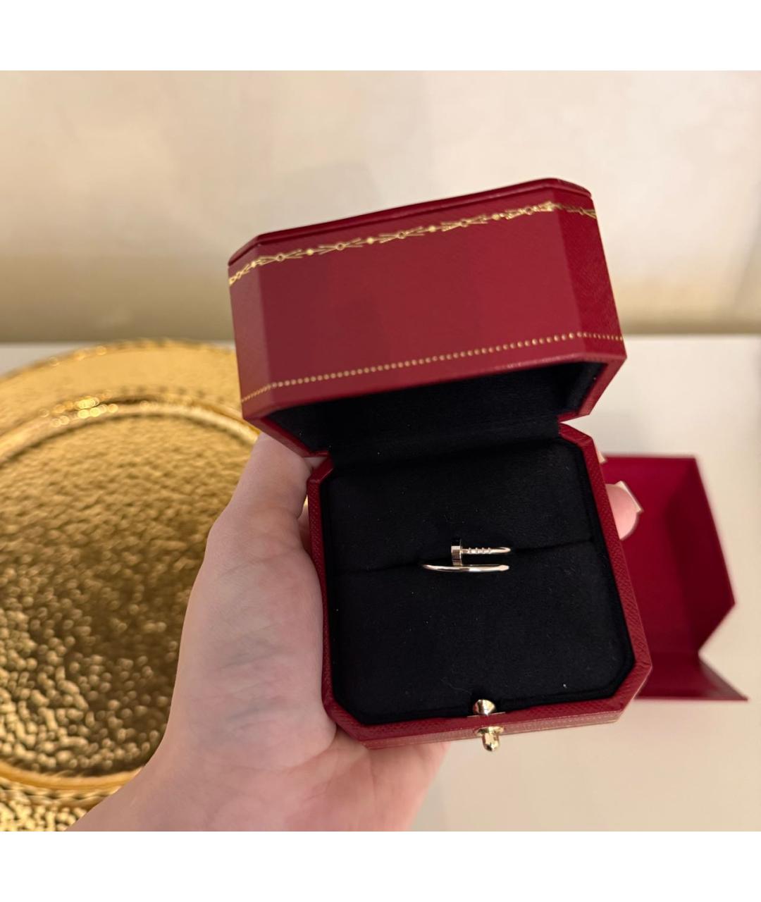 CARTIER Белое кольцо из белого золота, фото 3