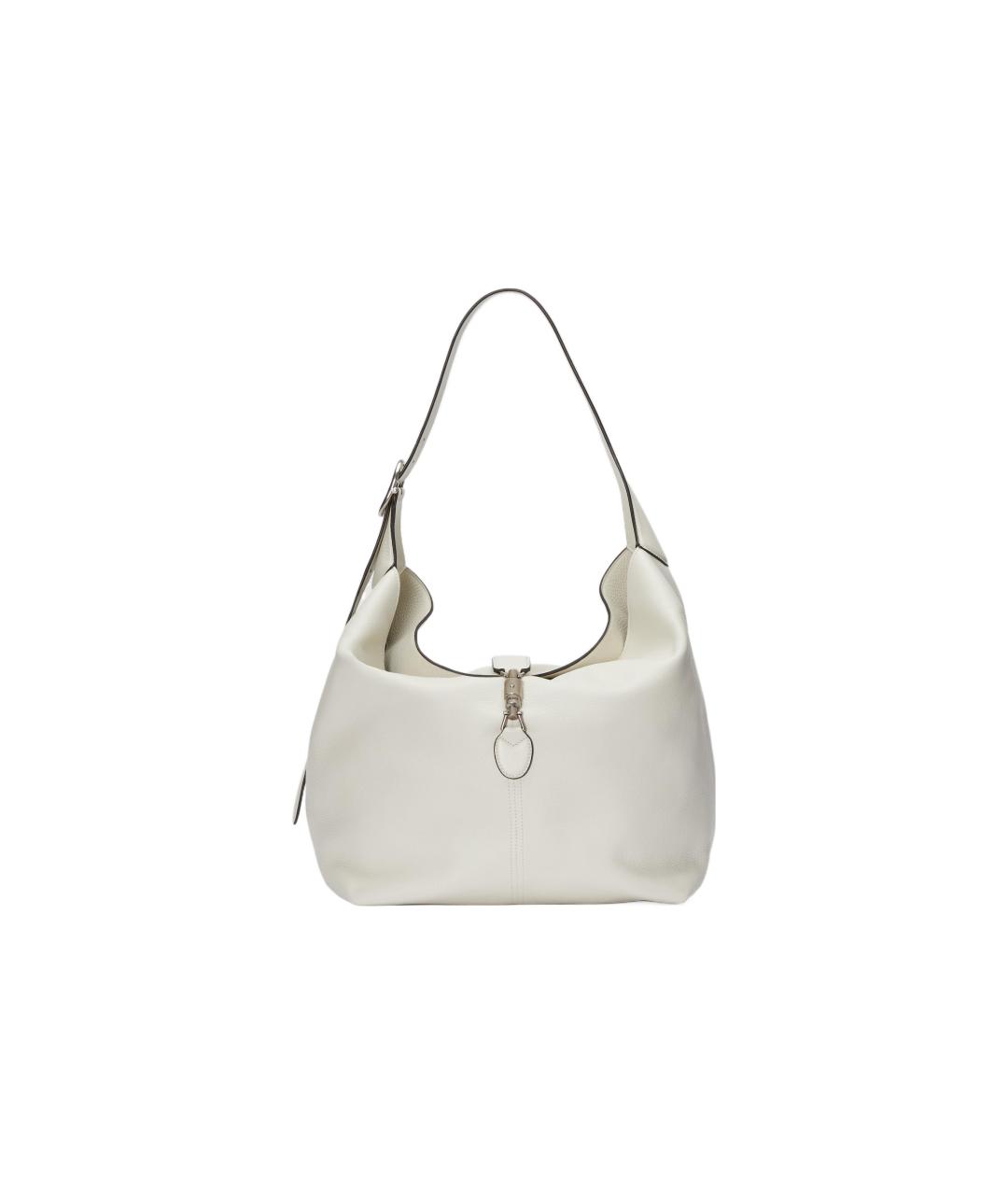 GUCCI Белая кожаная сумка через плечо, фото 1