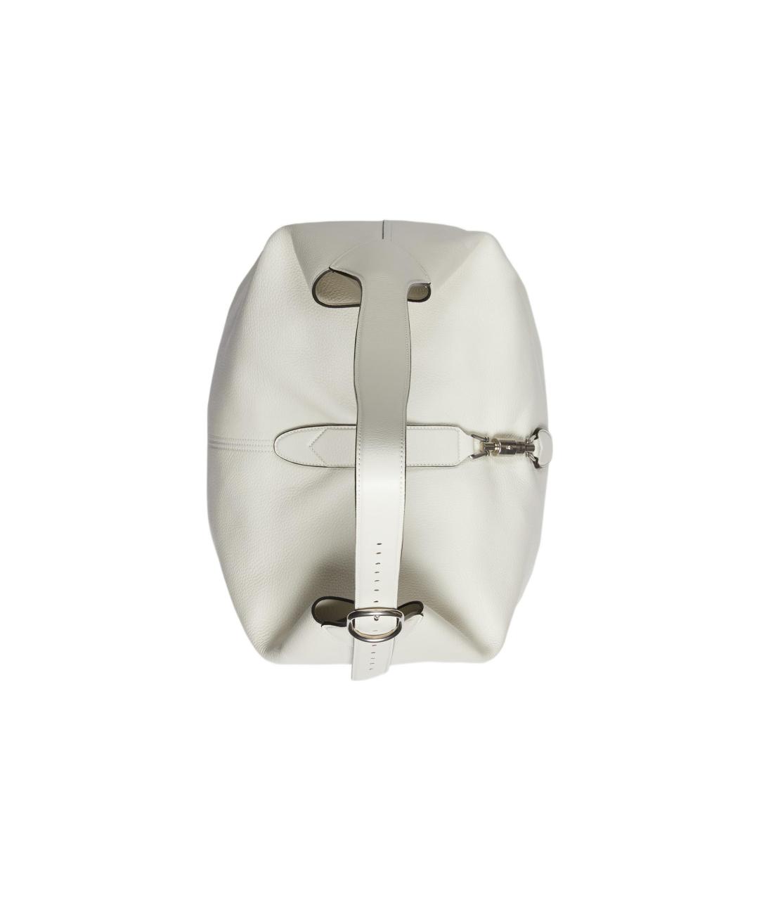 GUCCI Белая кожаная сумка через плечо, фото 6