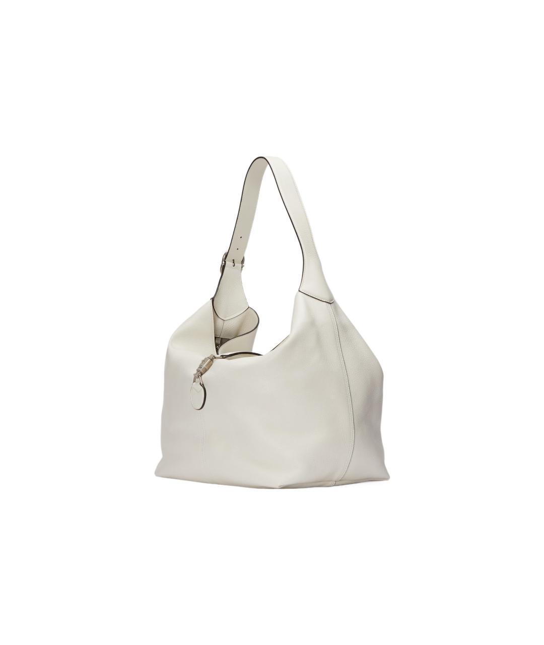 GUCCI Белая кожаная сумка через плечо, фото 3