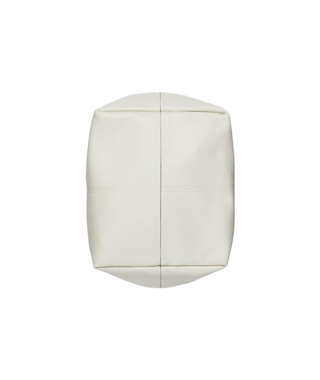 GUCCI Белая кожаная сумка через плечо, фото 8