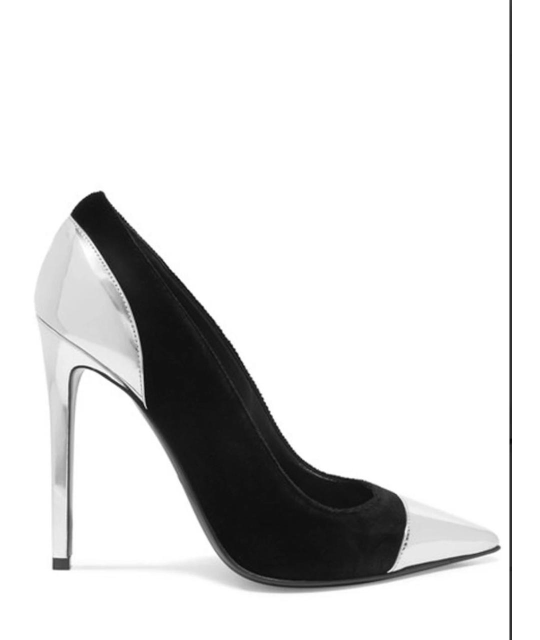 BALMAIN Черные кожаные туфли, фото 8