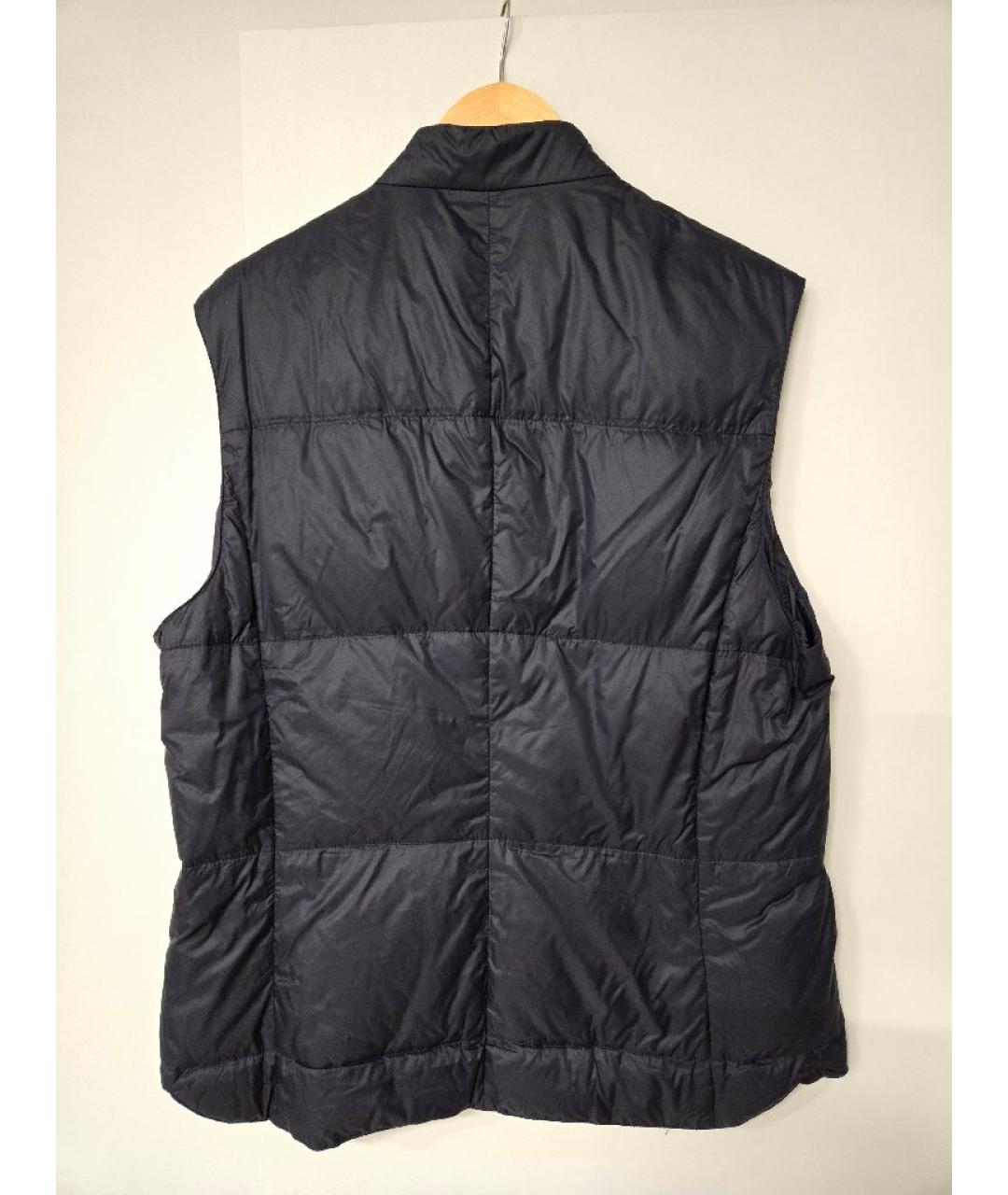 BRUNELLO CUCINELLI Темно-синий жилет, фото 2