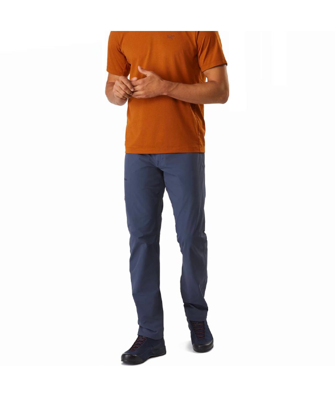 ARCTERYX Синие повседневные брюки, фото 2