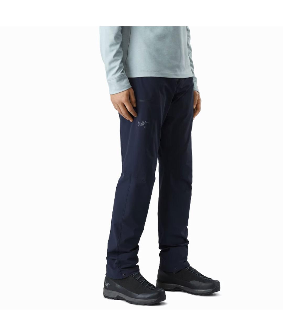 ARCTERYX Синие повседневные брюки, фото 2