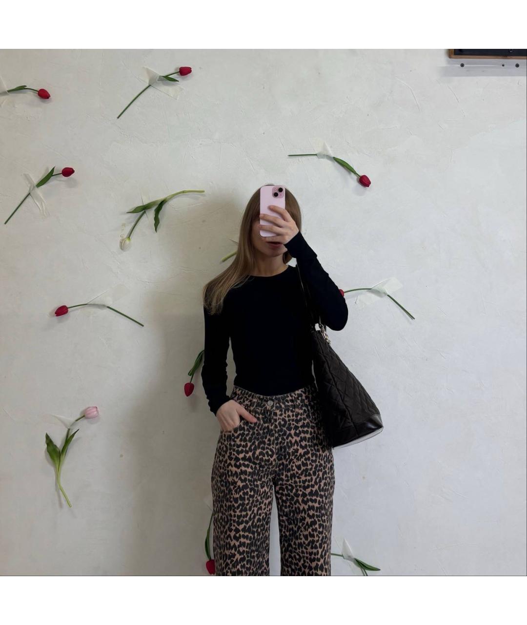 BURBERRY Коричневая кожаная сумка тоут, фото 2