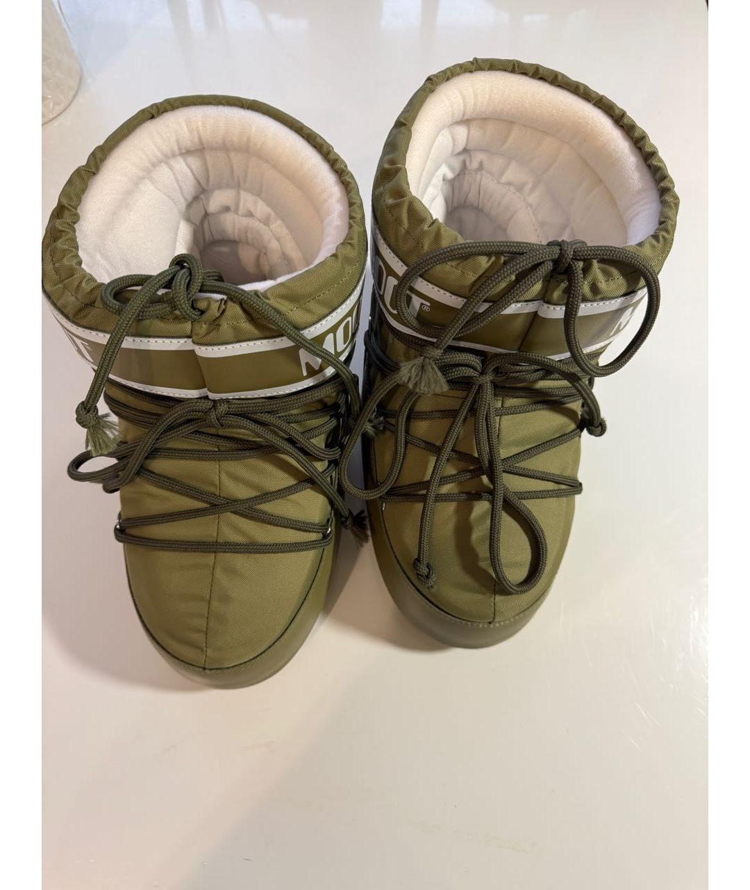 MOON BOOT Хаки ботинки, фото 3