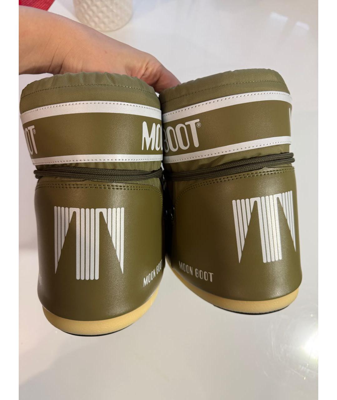 MOON BOOT Хаки ботинки, фото 4