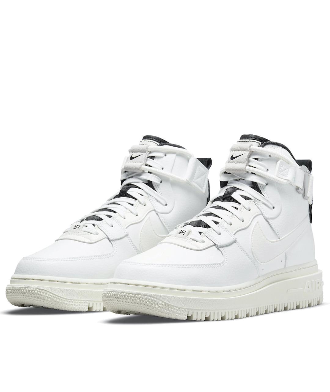 NIKE Белые кожаные кроссовки, фото 2