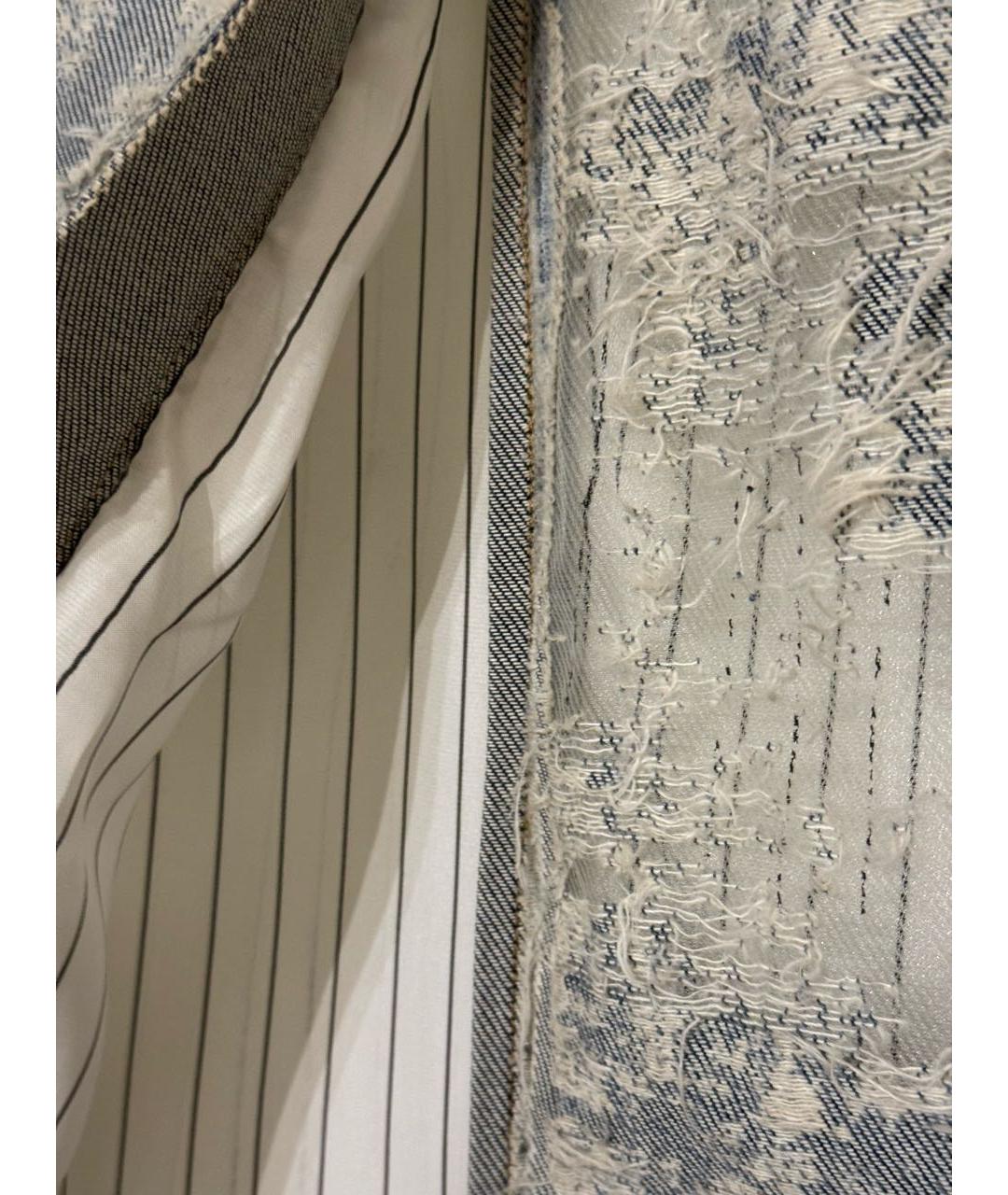 DIESEL Серая деним юбка миди, фото 5