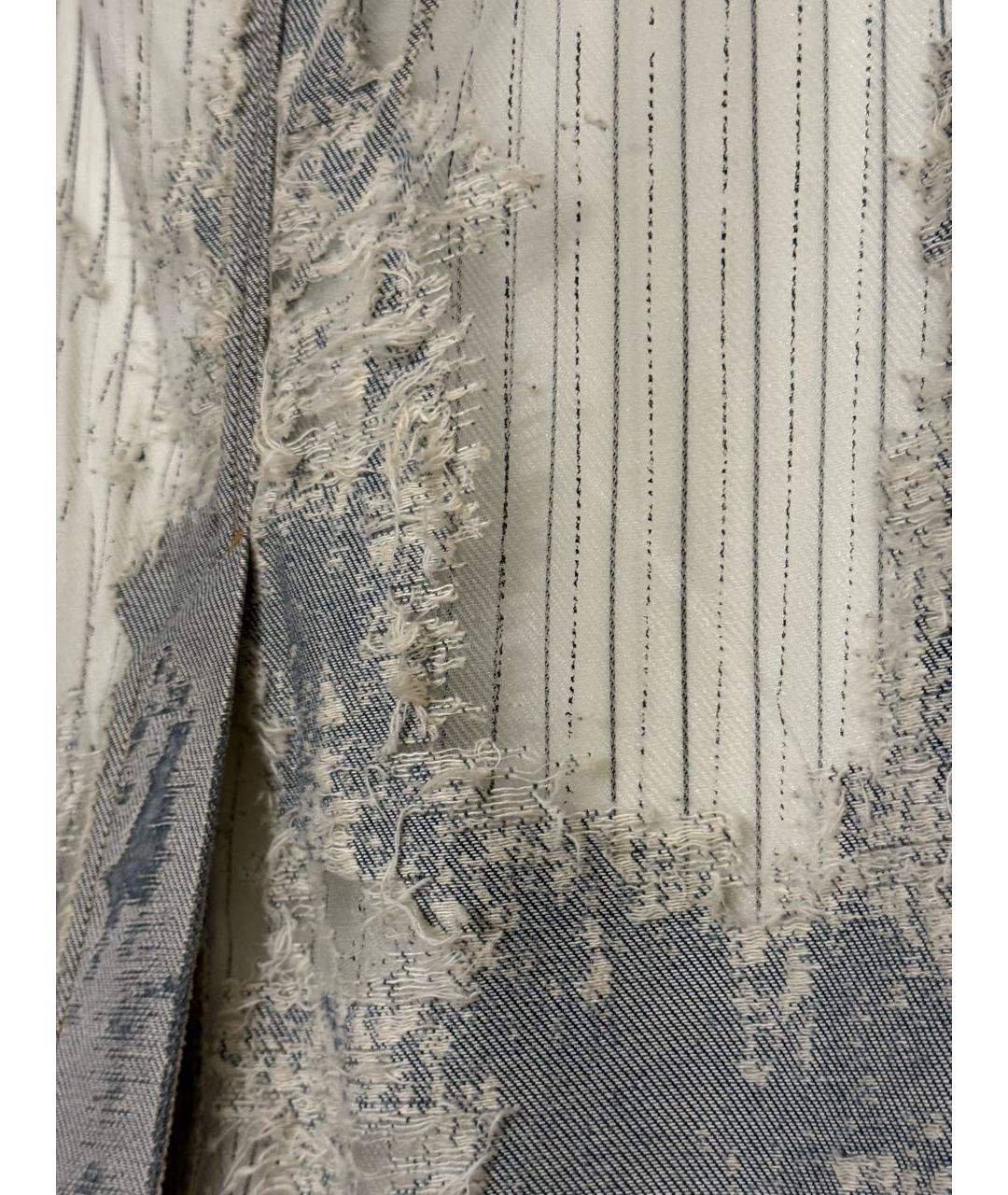 DIESEL Серая деним юбка миди, фото 4