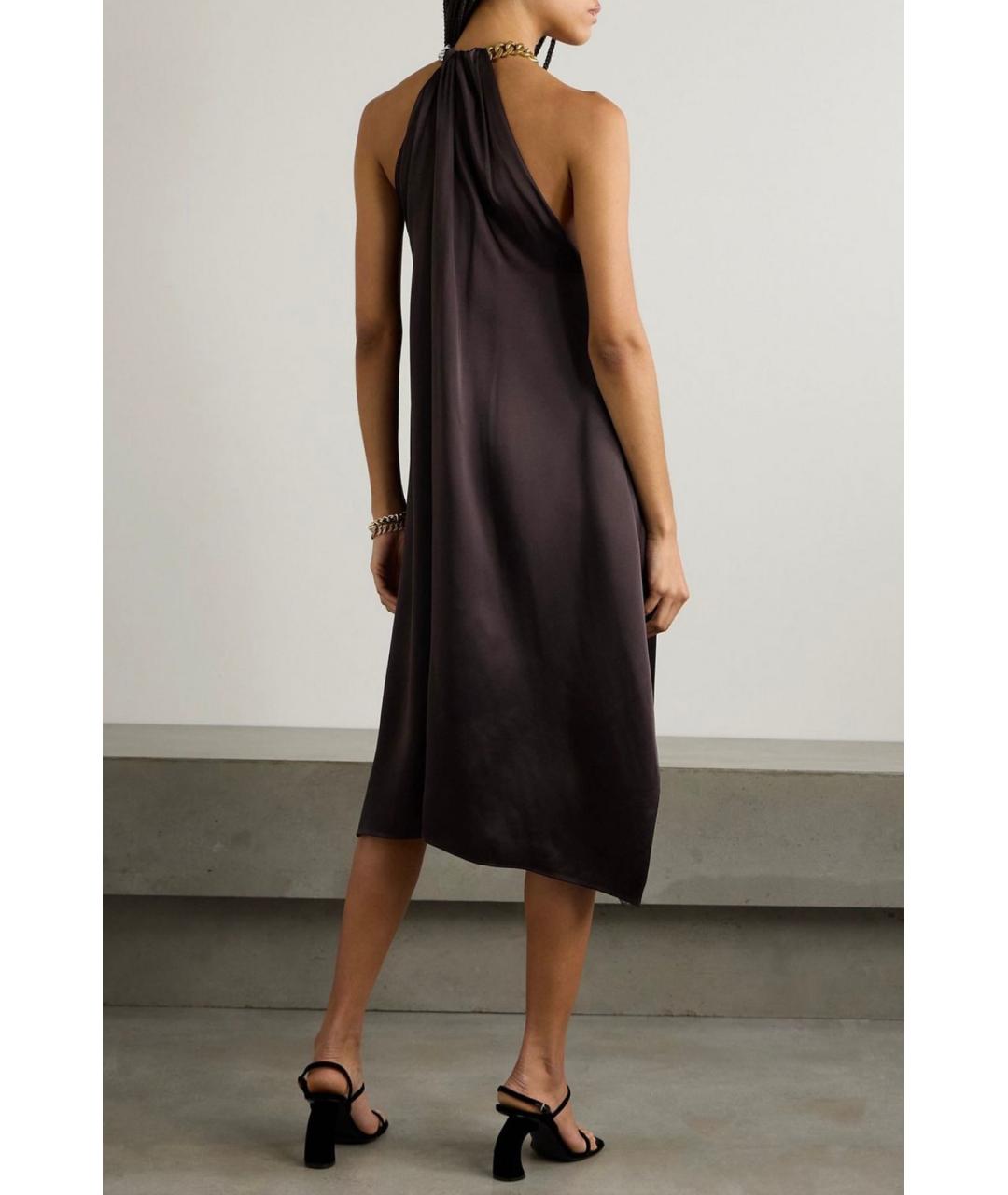 STELLA MCCARTNEY Коричневое коктейльное платье, фото 3