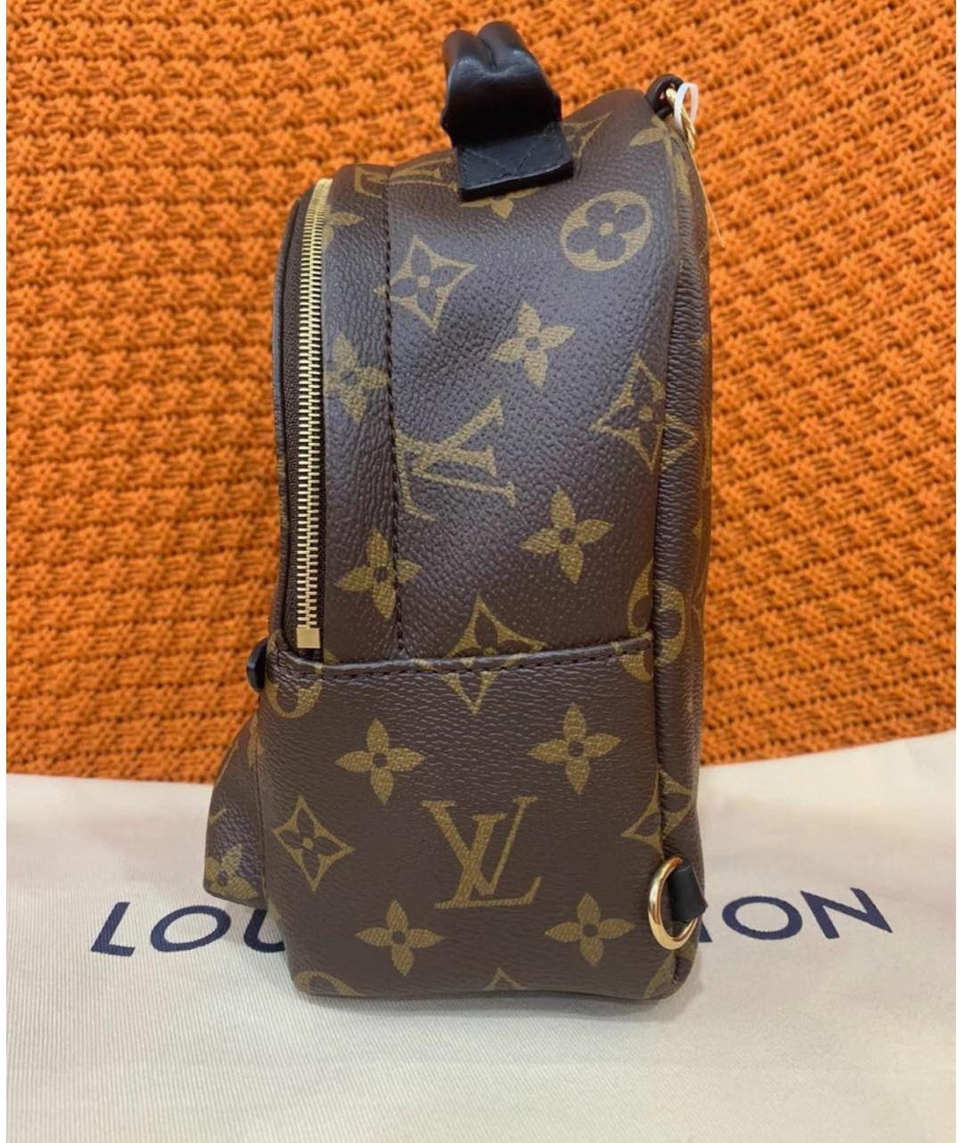 LOUIS VUITTON Коричневый рюкзак, фото 4