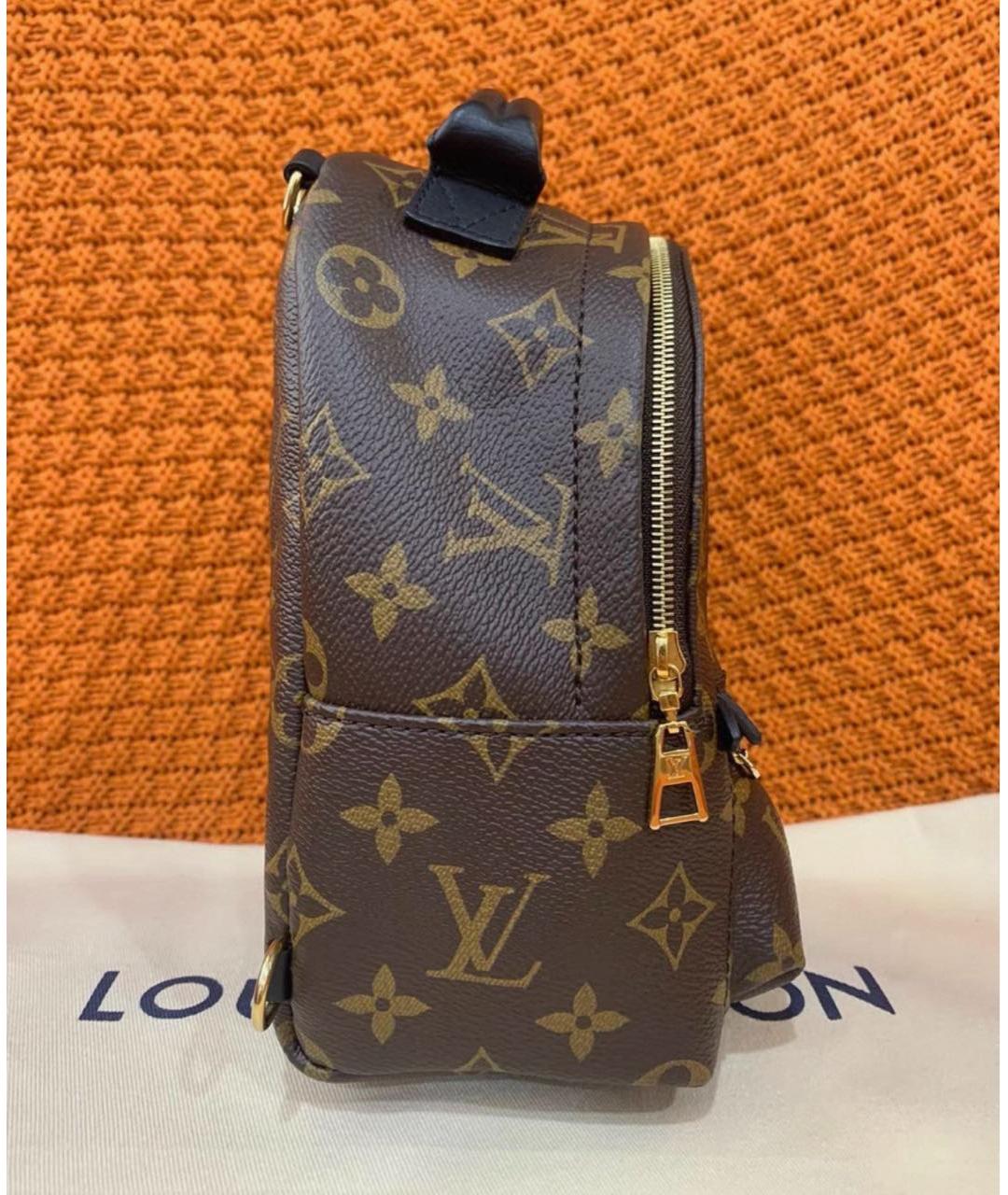 LOUIS VUITTON Коричневый рюкзак, фото 3