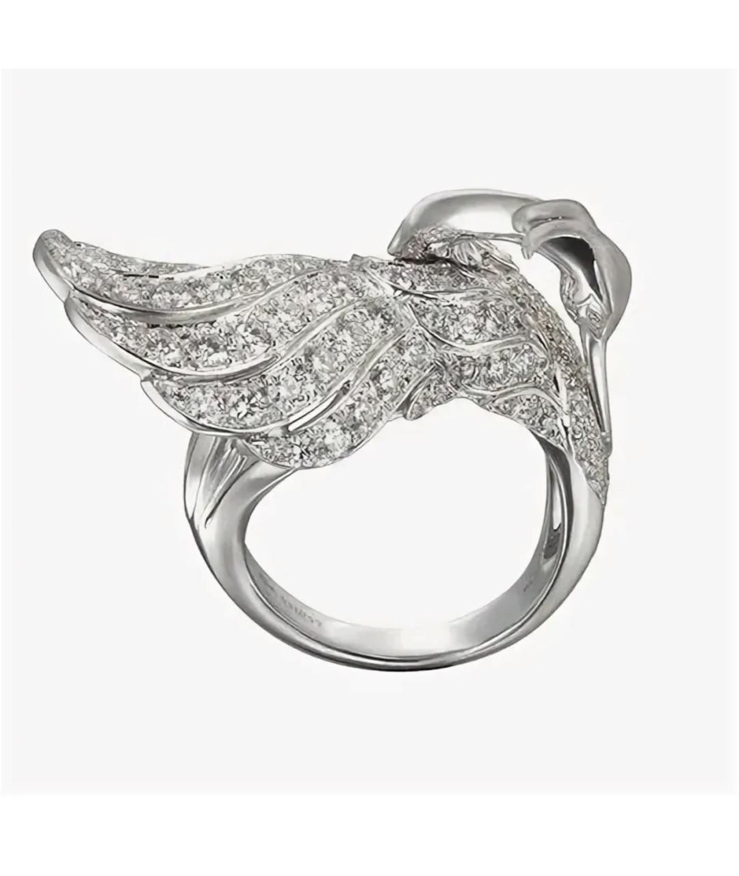 CARRERA Y CARRERA Белое кольцо из белого золота, фото 5