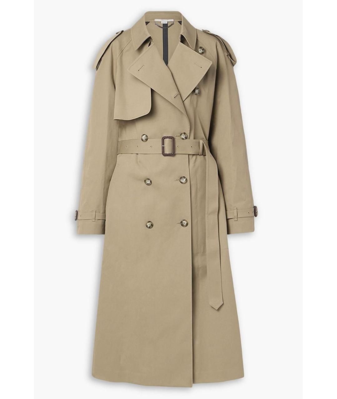 STELLA MCCARTNEY Бежевый тренч/плащ, фото 4