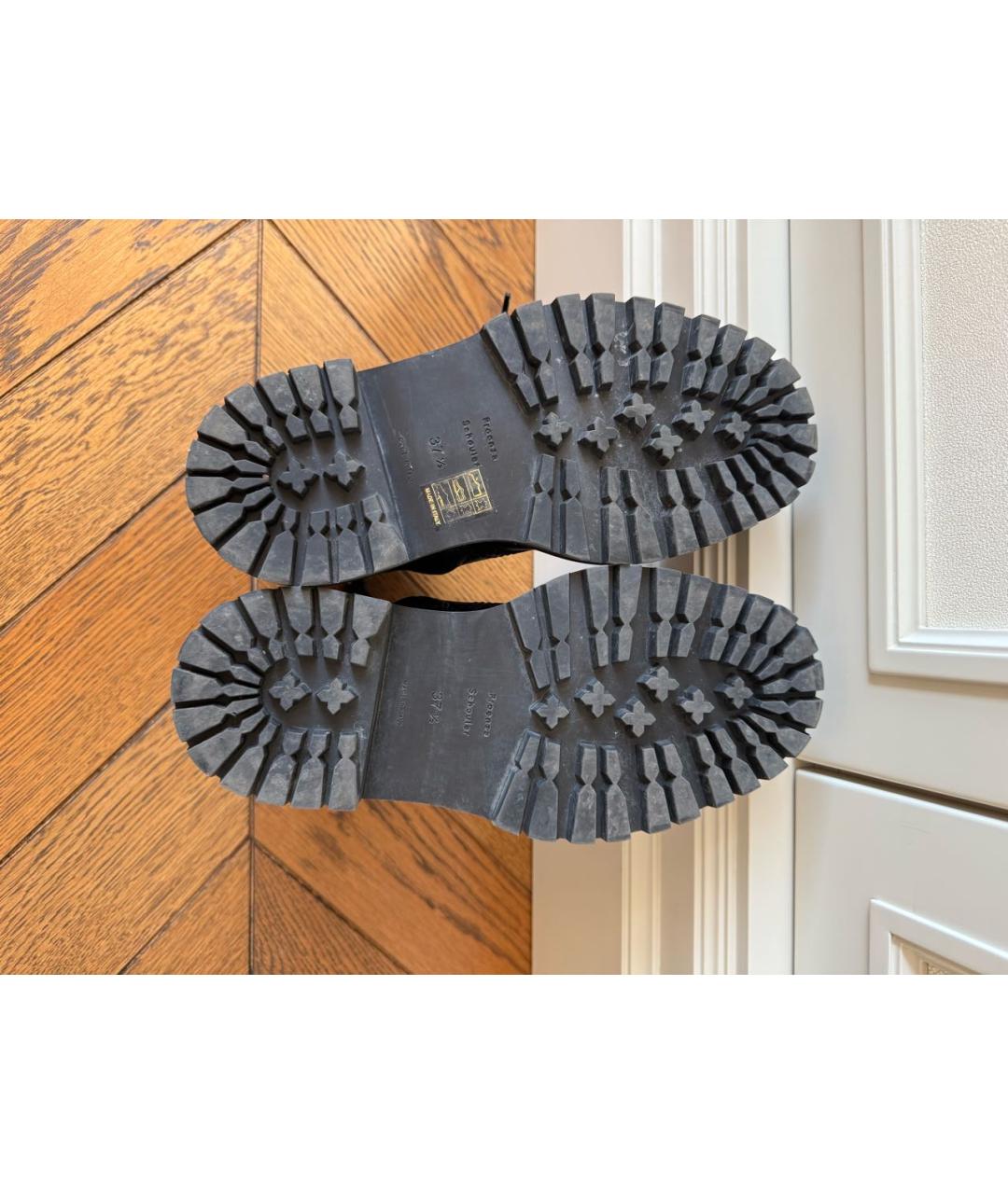 PROENZA SCHOULER Черные кожаные ботинки, фото 4