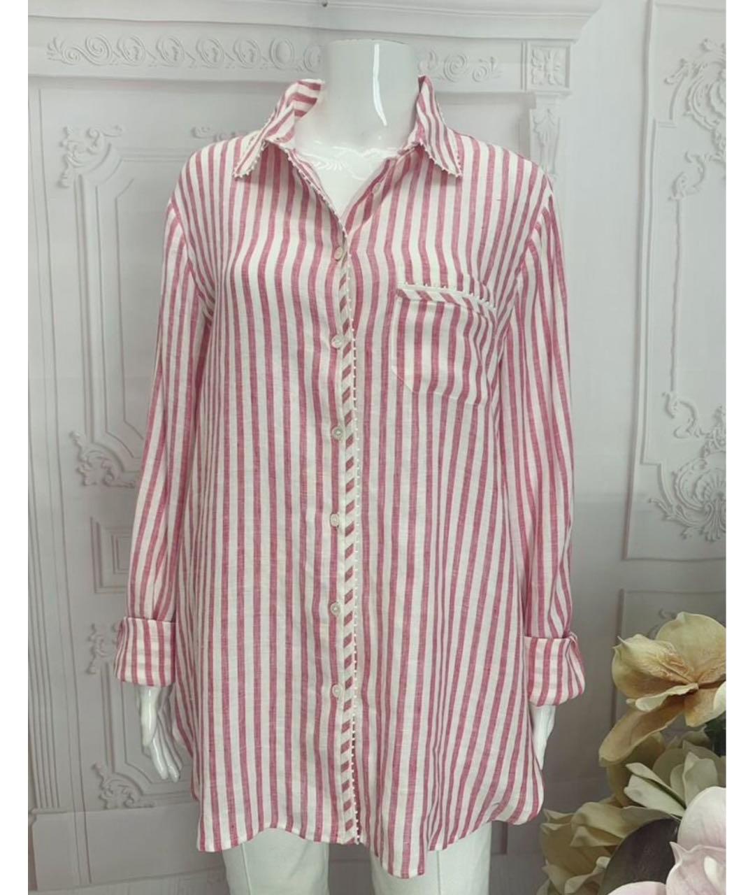 MAX MARA Льняная рубашка, фото 6