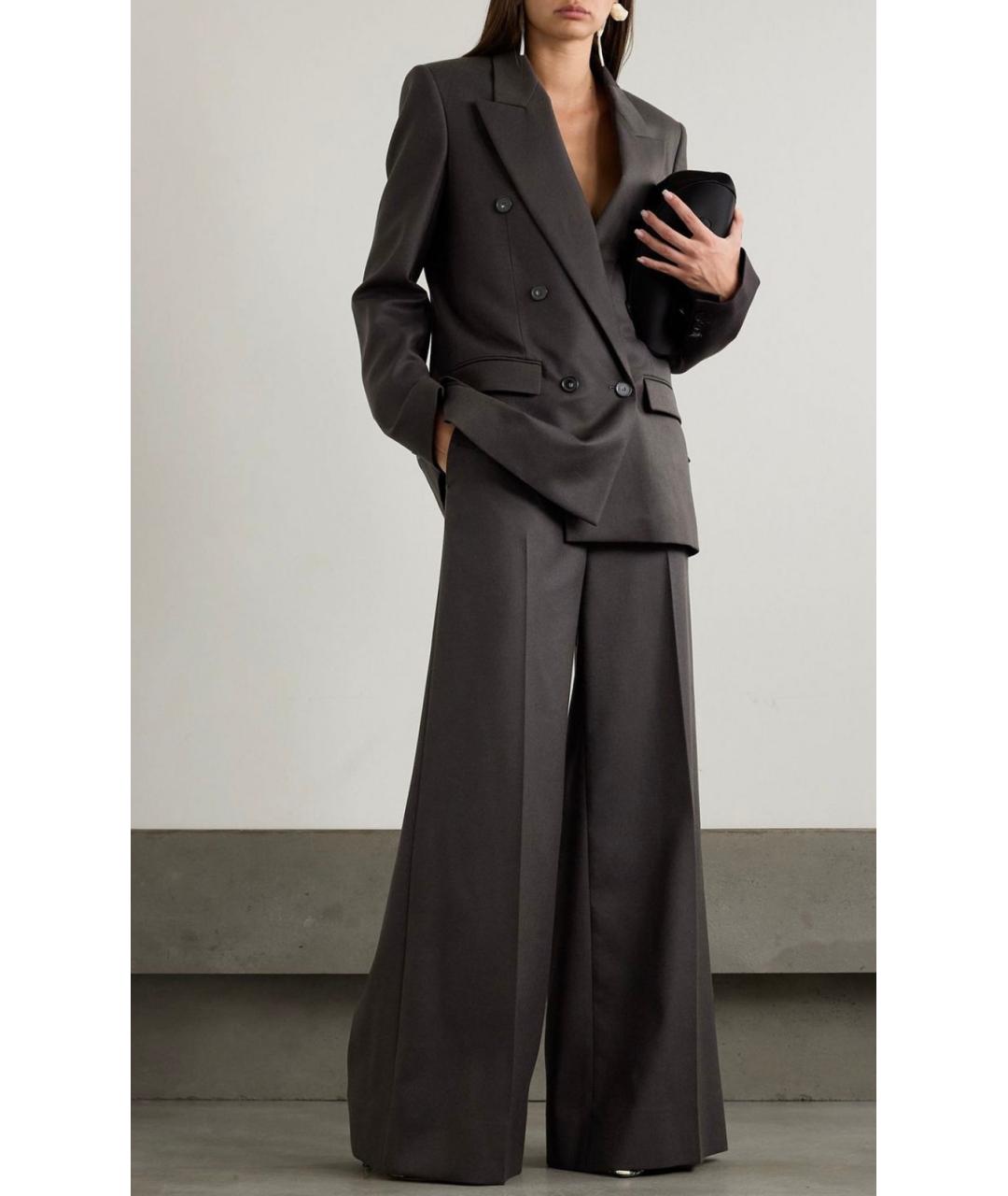 STELLA MCCARTNEY Коричневые брюки широкие, фото 2