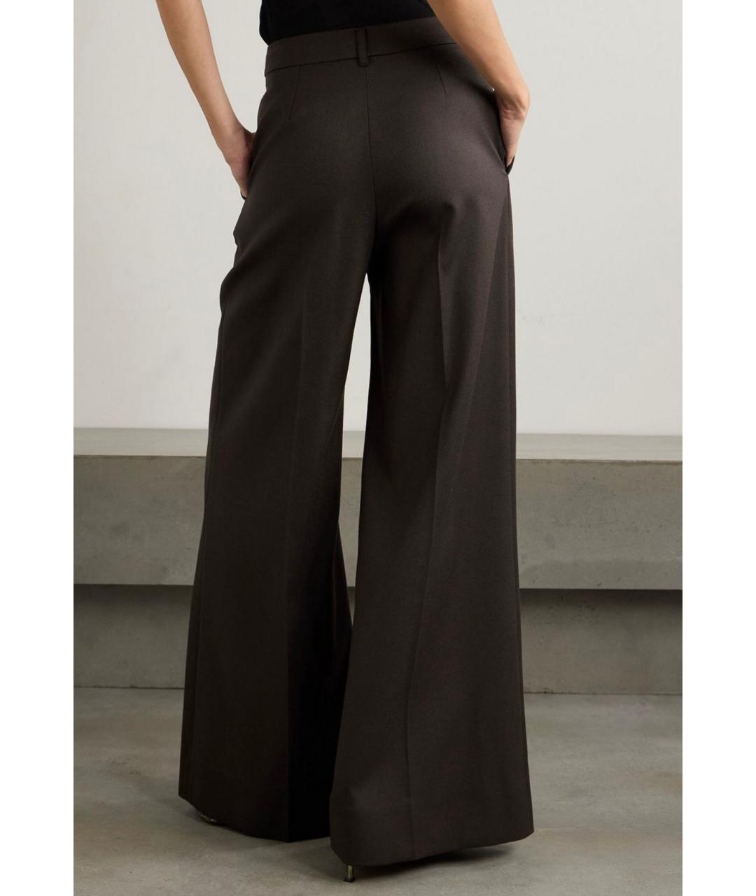 STELLA MCCARTNEY Коричневые брюки широкие, фото 4