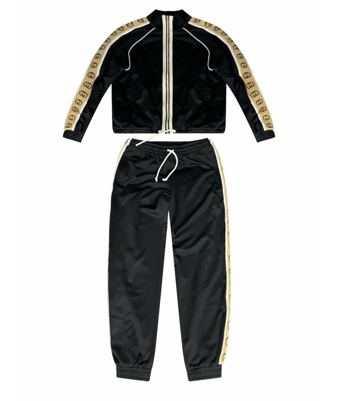 GUCCI Черный повседневный костюм, фото 1