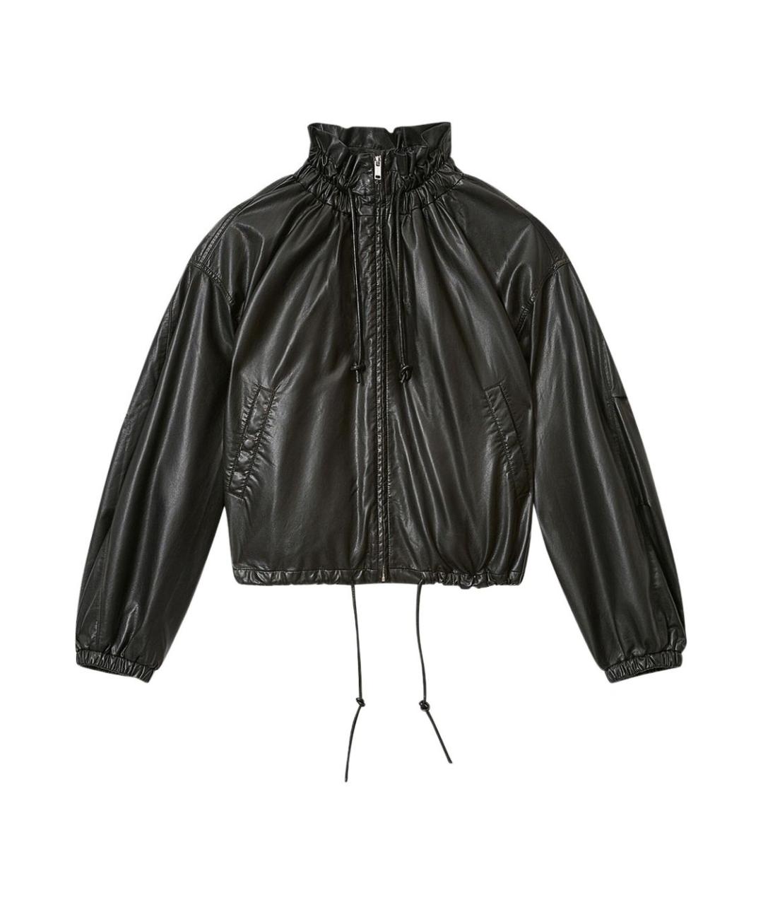 ISABEL MARANT ETOILE Черная полиуретановая куртка, фото 1