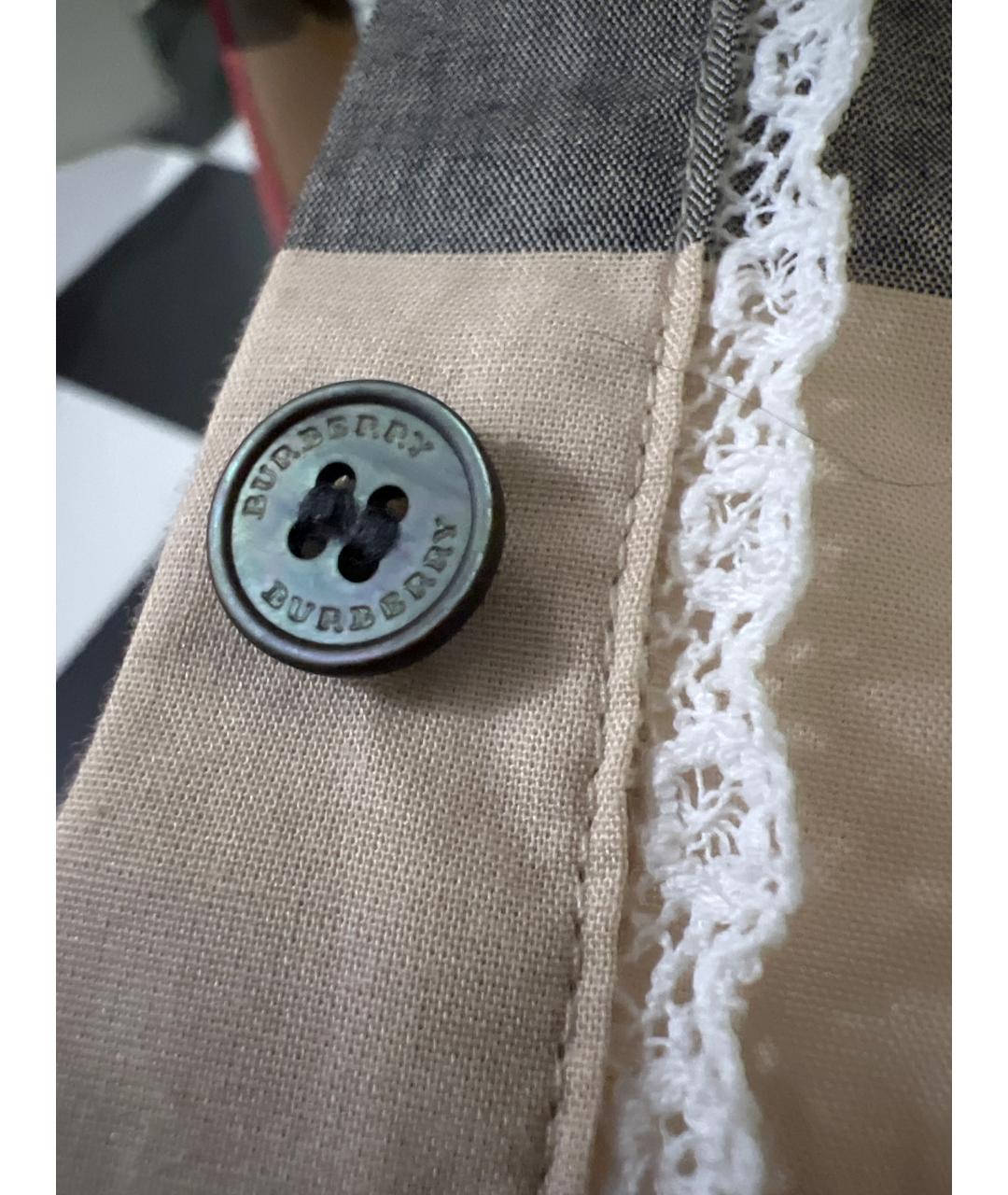 BURBERRY Мульти хлопковая блузы, фото 5
