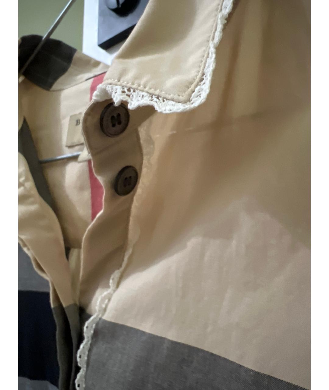 BURBERRY Мульти хлопковая блузы, фото 4